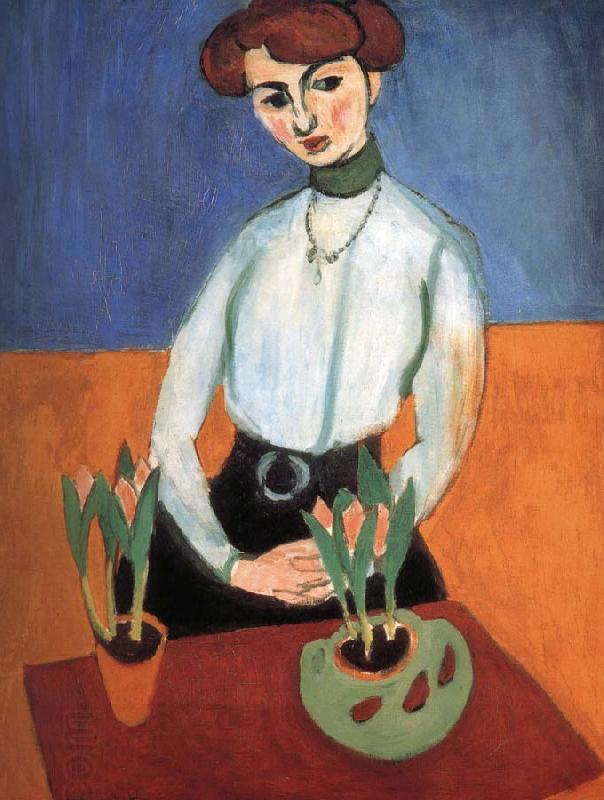 Henri Matisse Girls and tulip oil painting picture